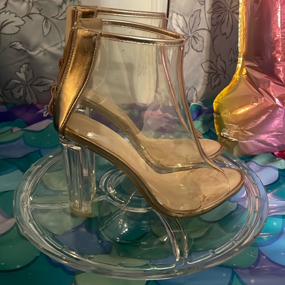 Golden pink, size 7, little used - Picture 1 of 4